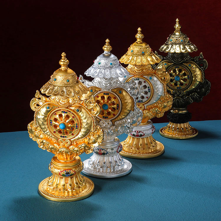 Bronce Ocho Auspiciosos Todo en Uno