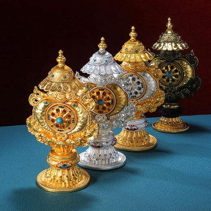 Bronce Ocho Auspiciosos Todo en Uno