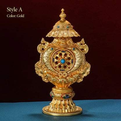 Bronce Ocho Auspiciosos Todo en Uno