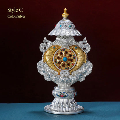 Bronce Ocho Auspiciosos Todo en Uno