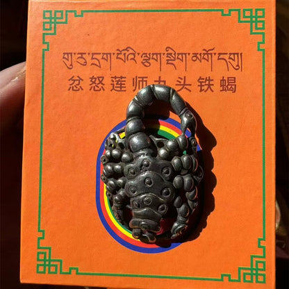 Espejo amuleto de protección cuadrado mágico tibetano de ocho trigramas