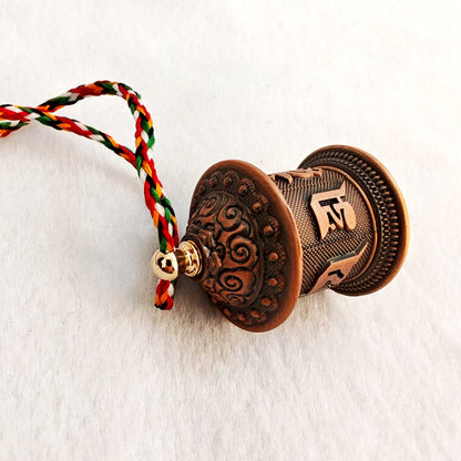 Finger Spin Mini Mani Prayer Wheel Pendant