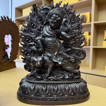 Dorje Drolo Oxidized Copper Statue. Two Colors