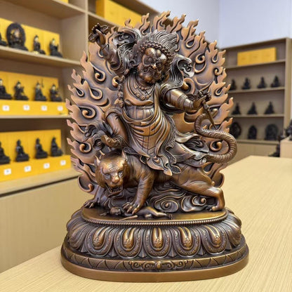 Dorje Drolo Oxidized Copper Statue. Two Colors