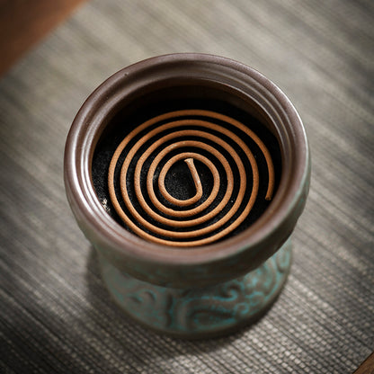 Räucherstäbchenhalter mit Fuß „Immortal Mountain Phoenix“