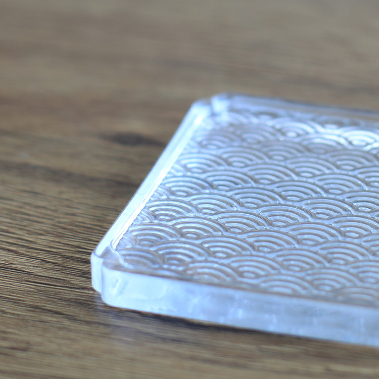 Brass Moon Plum Blossom Incense holder with Glass Plate