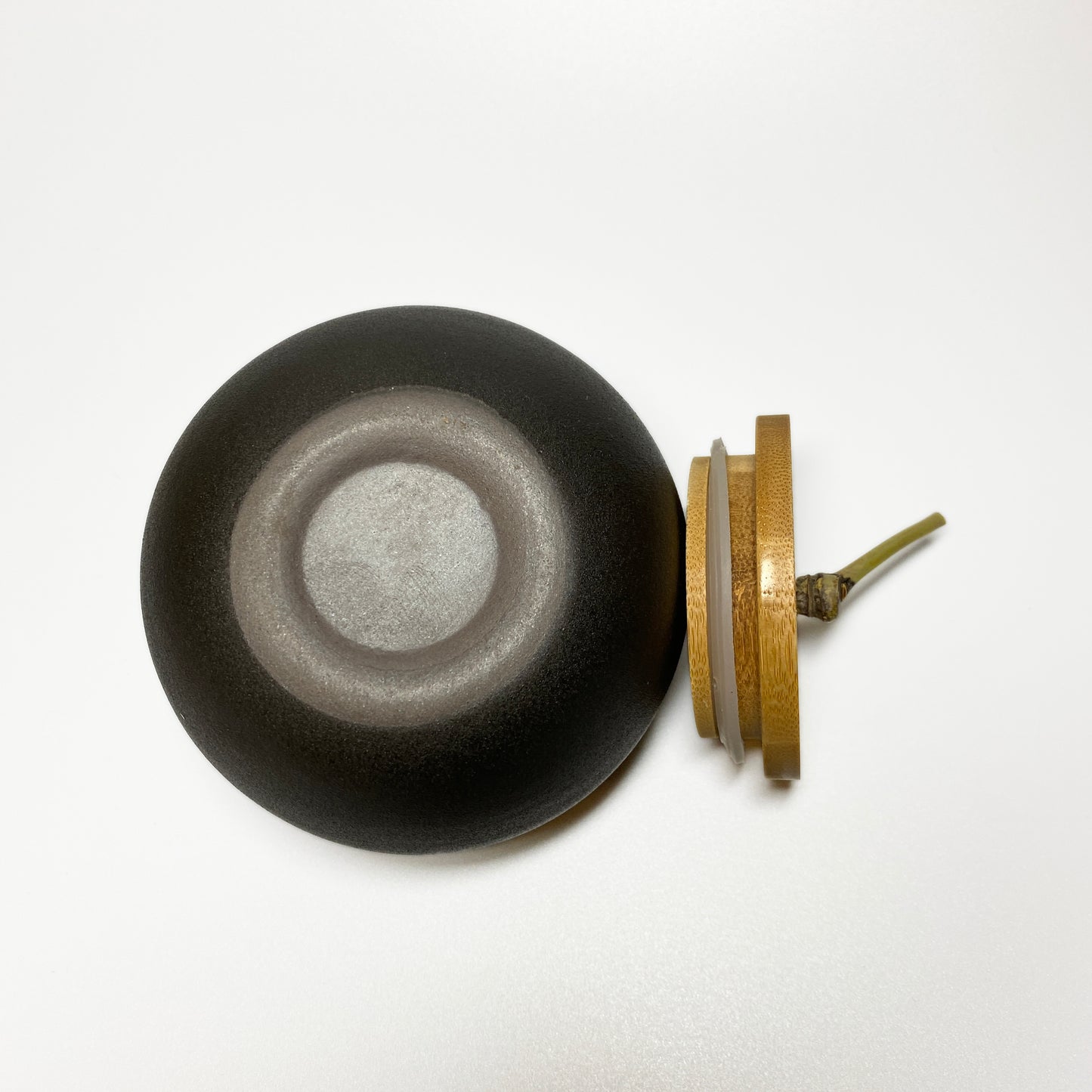 Ball Shape Ceramic Wabi Sabi Tea Canister