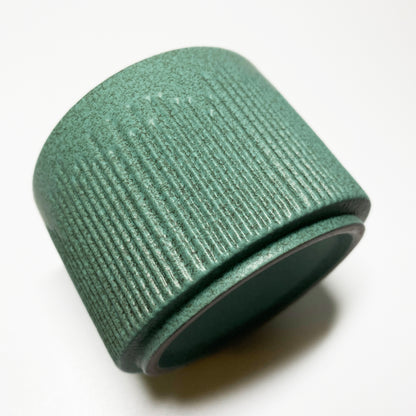 Blue Green Ceramic Tea Canister