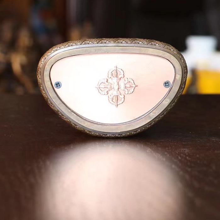 Guru Rinpoche Padmasambhava Oxidized Copper Statue. Two Colors