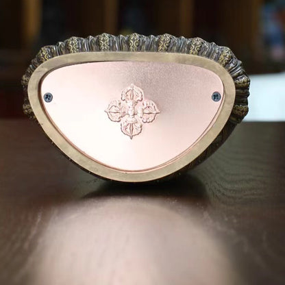 Sakyamuni Medicine Amitabha Buddha Statue. Two Colors