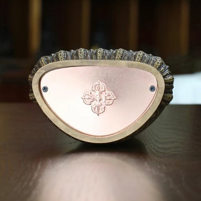 Manjushri Oxidized Copper Statue. Two Colors