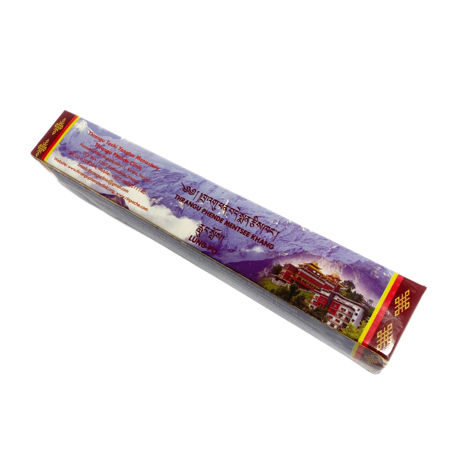 Thrangu Phende Mentsee Khang Tibetan Incense Nepal