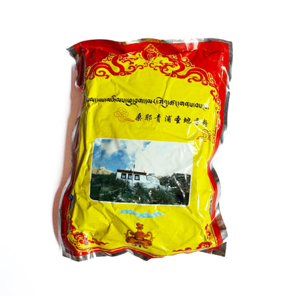 Incense blessed at Samye Chimpu, Guru Rinpoche’s sacred retreat. Made with herbs and torma substances, ideal for offerings, purification, and blessings.