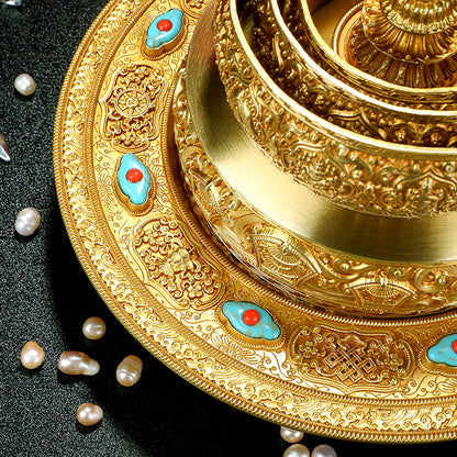 Mandala Offering Set Style B Small