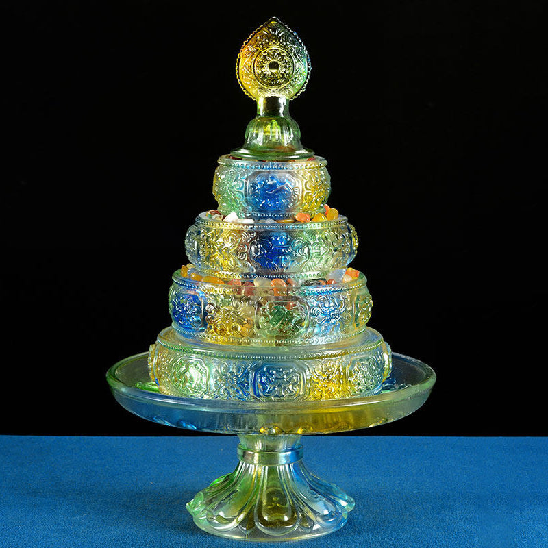 Magnificent Liuli Crystal Mandala Set