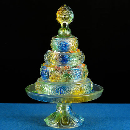 Magnificent Liuli Crystal Mandala Set
