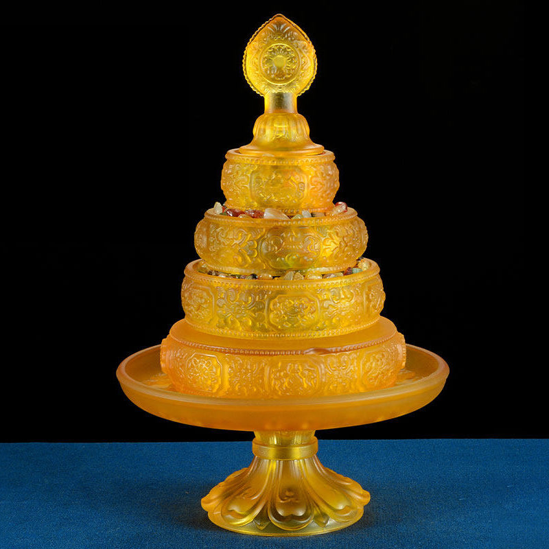 Magnificent Liuli Crystal Mandala Set