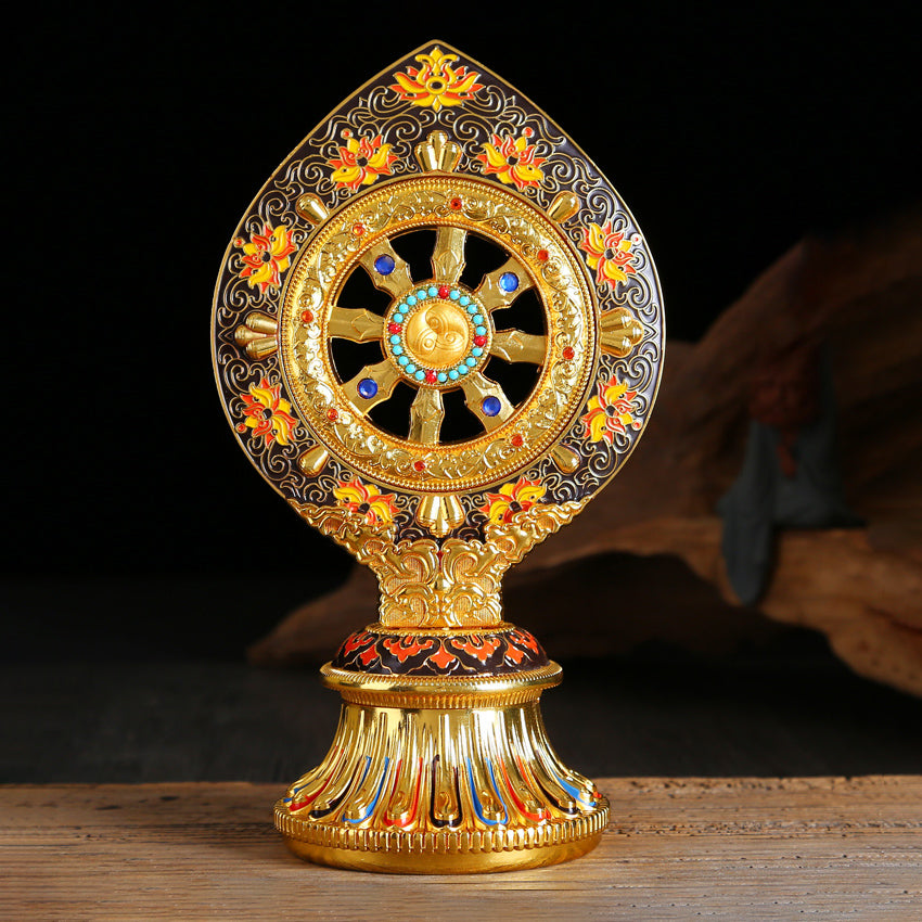Alloy Dharma Wheel