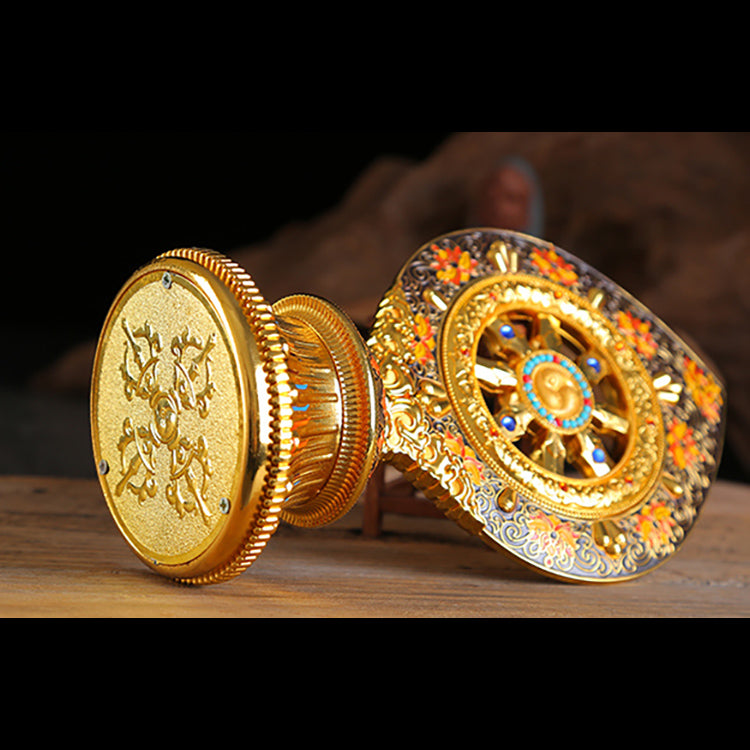 Alloy Dharma Wheel
