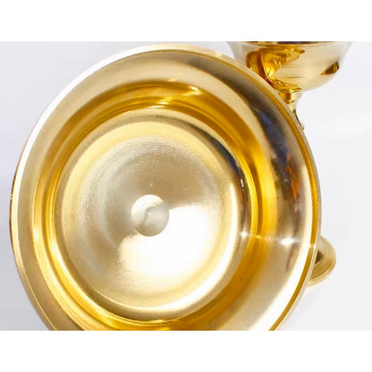 Taza de oferta protectora Serkyem de latón puro de nuevo diseño