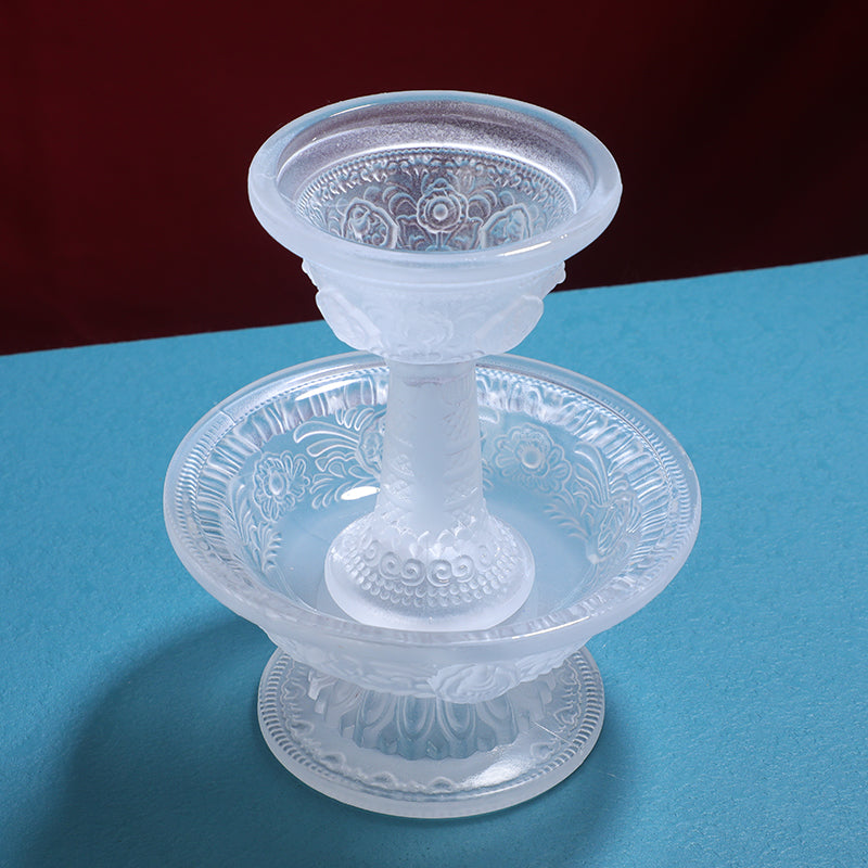 Acht glückverheißende Flachrelief-Opferbecher des Beschützers Serkyem