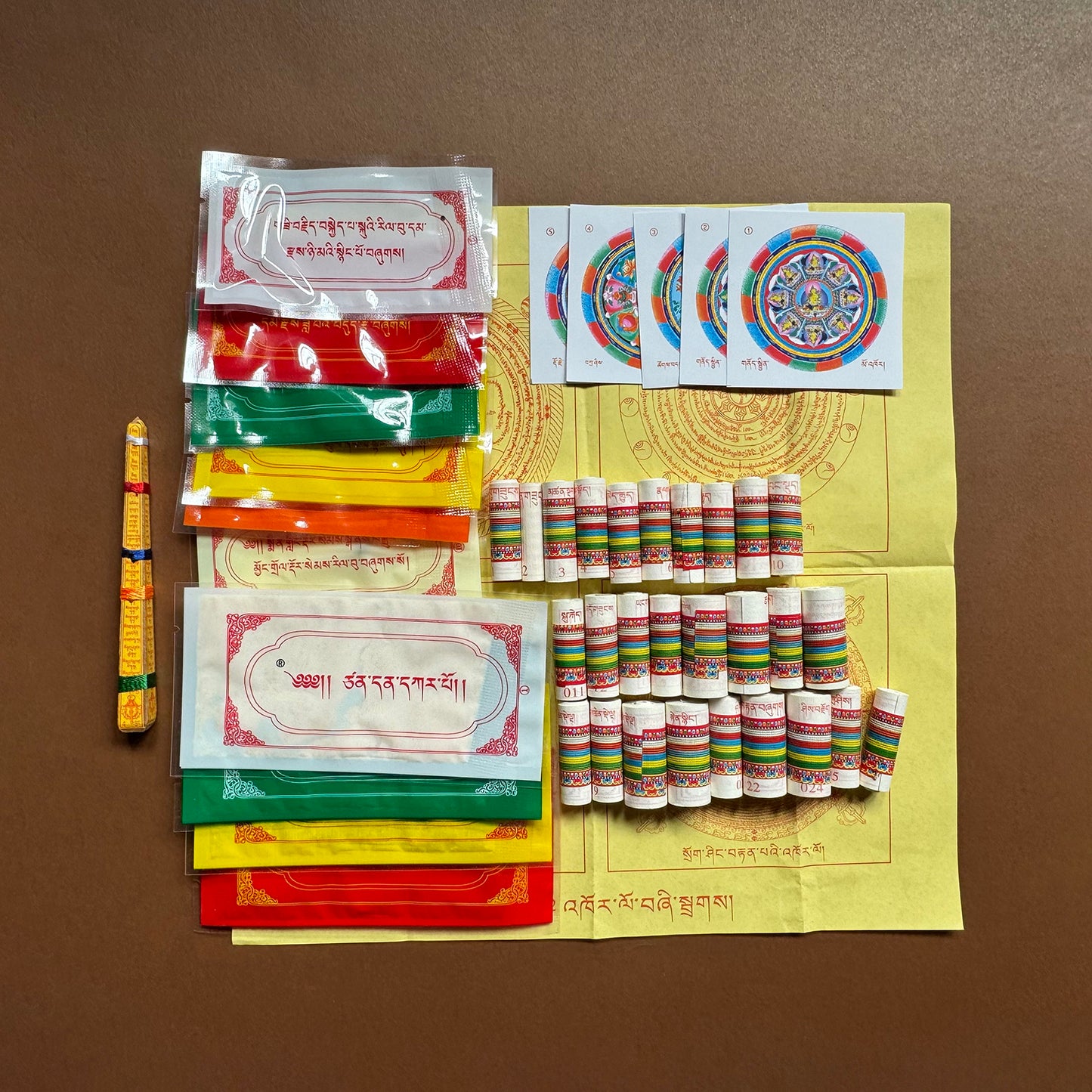 Statue Zung consecration set