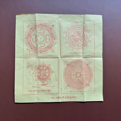 Statue Zung consecration set