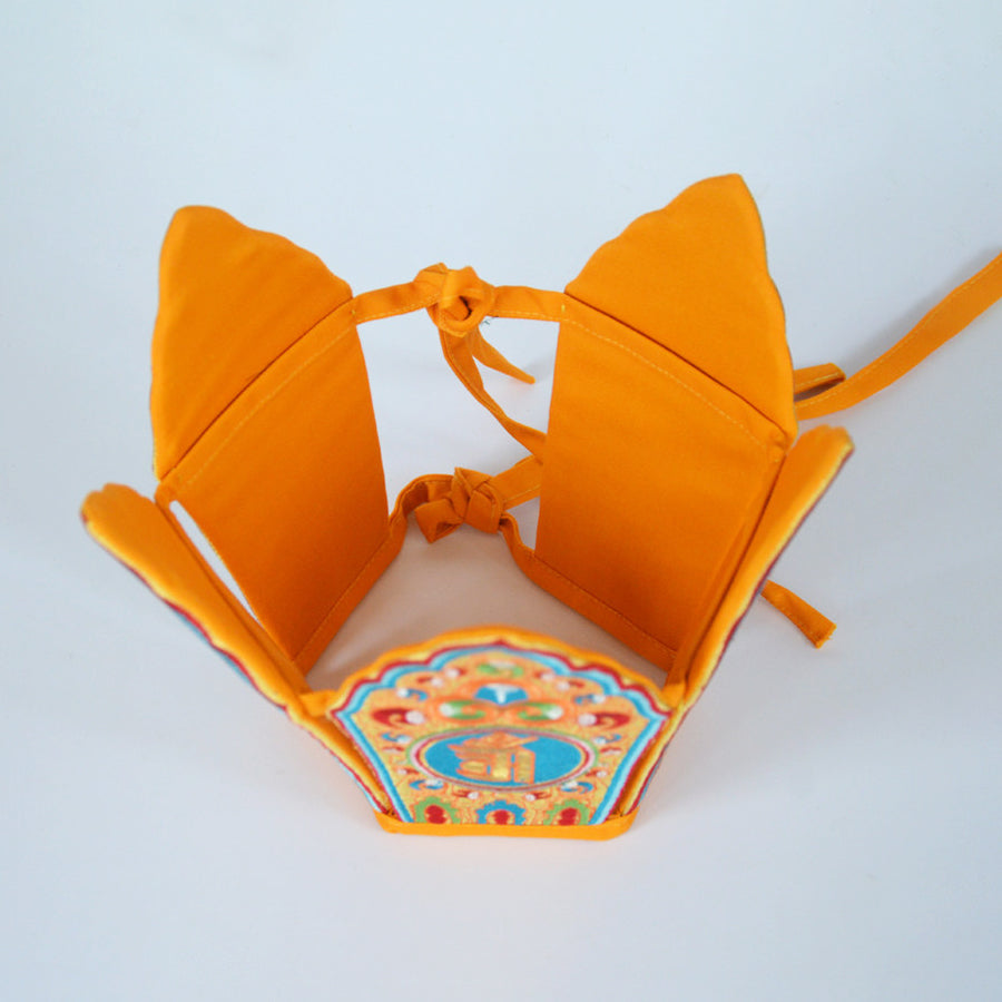 Fabric Five Dhyani Buddhas Seed Syllable Crown Ringa