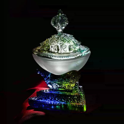 Magnificent Liuli Crystal Kapala Inner Offering Set (2 Colors)