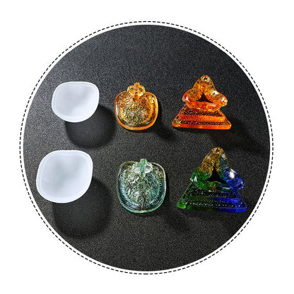 Magnificent Liuli Crystal Kapala Inner Offering Set (2 Colors)