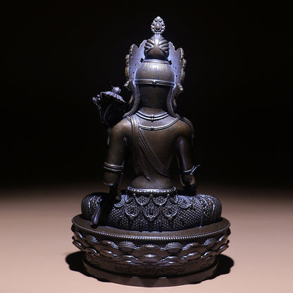 White Tara Oxidized Copper Statue. Two Colors