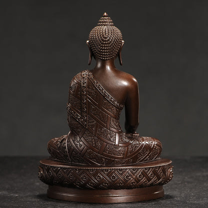 Sakyamuni Medicine Amitabha Buddha Statue. Two Colors