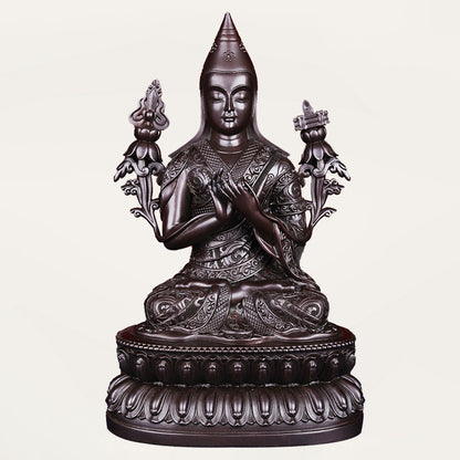 Ju Mipham Rinpoche Oxidized Copper Statue. Two Colors