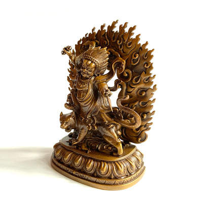 Dorje Drolo Oxidized Copper Statue. Two Colors