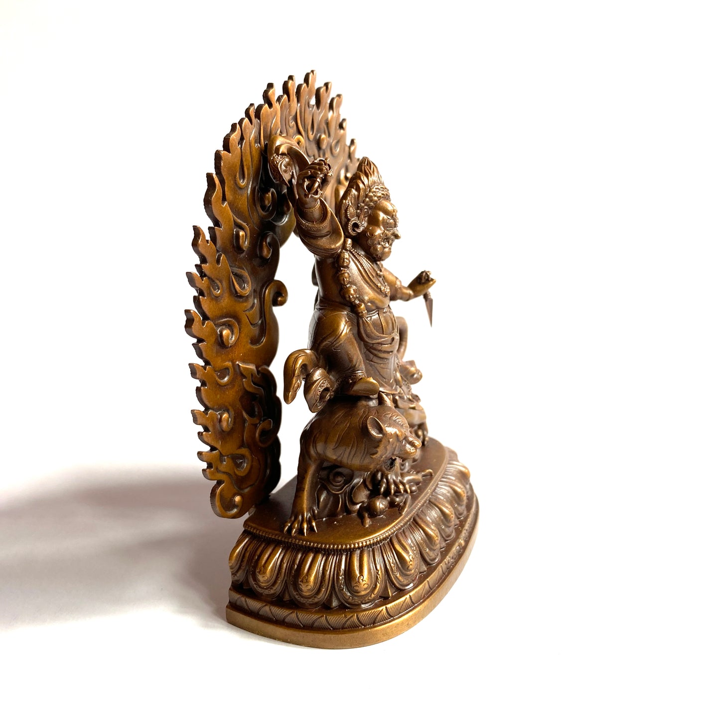 Dorje Drolo Oxidized Copper Statue. Two Colors