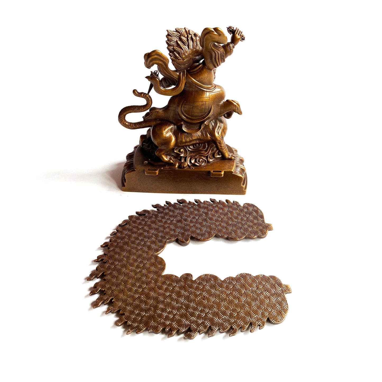 Dorje Drolo Oxidized Copper Statue. Two Colors