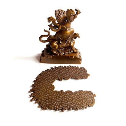 Dorje Drolo Oxidized Copper Statue. Two Colors