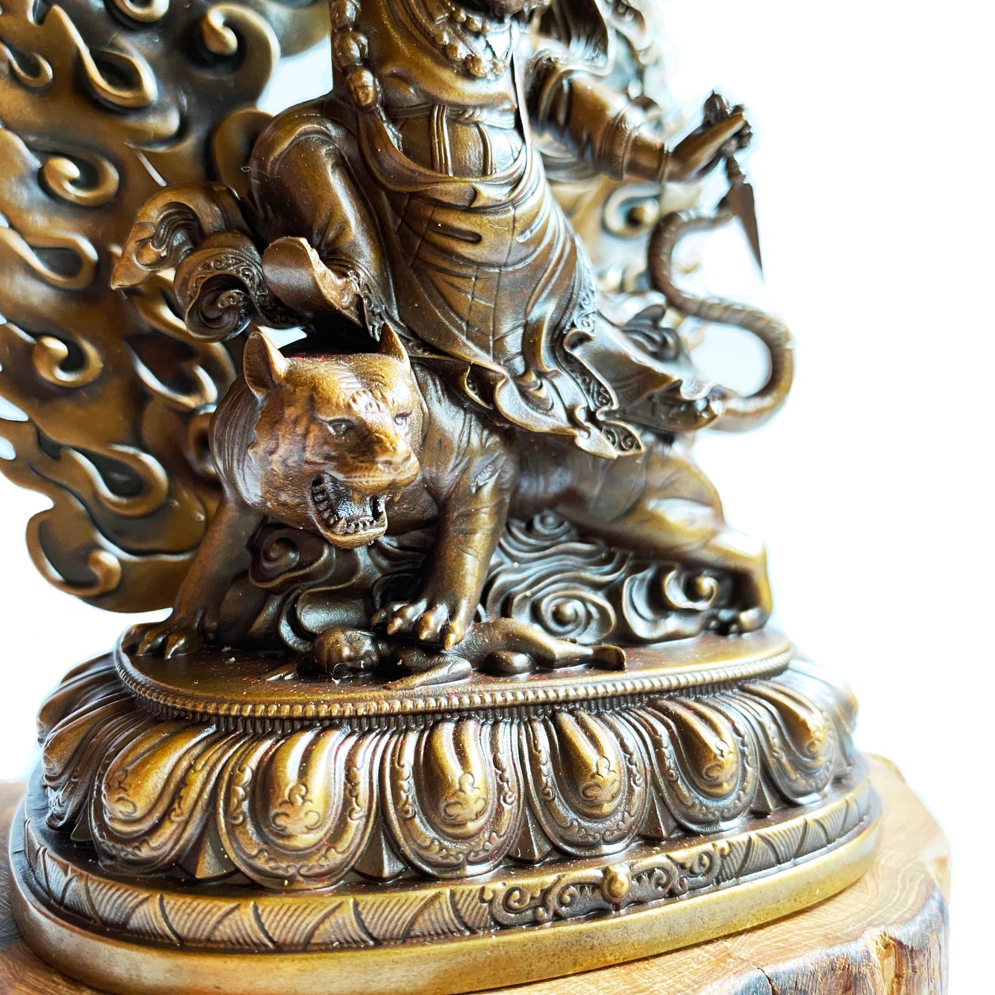 Dorje Drolo Oxidized Copper Statue. Two Colors