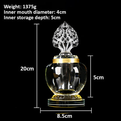 Jarrón del tesoro que cumple los deseos de Naga Jambhala Ksitigarbha