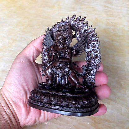 Vajrakilaya Phurpa Oxidized Copper Statue. Two Colors