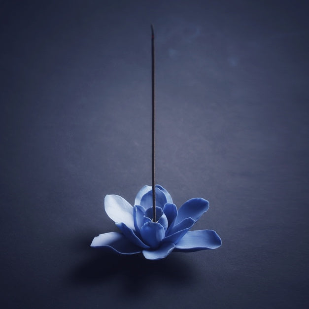 Handcrafted Wintersweet Flower Incense Holder