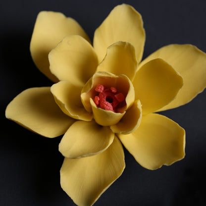 Handcrafted Wintersweet Flower Incense Holder